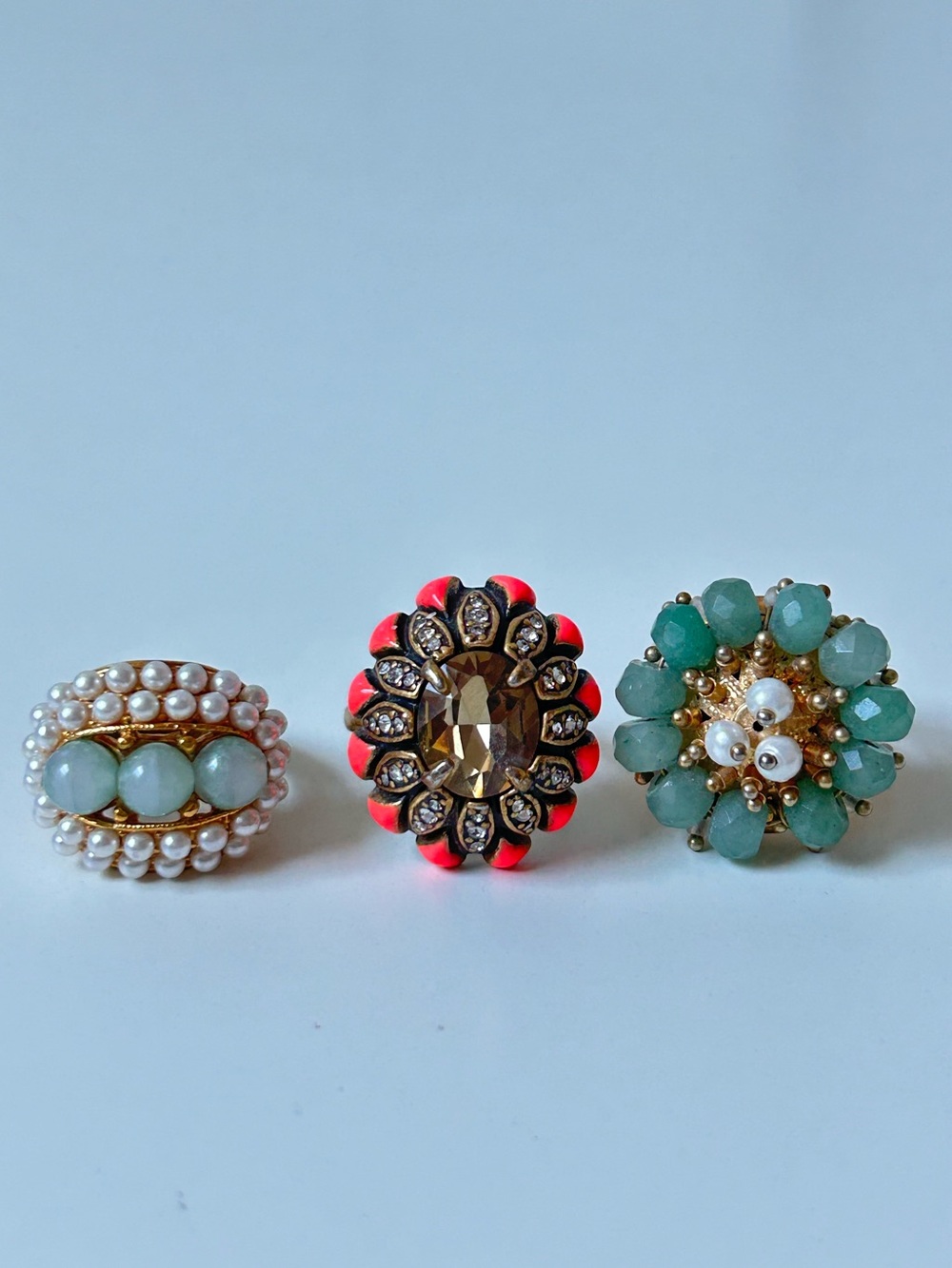 Stella & Dot and Misc Colorful Rings